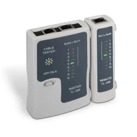 Aisens Tester para cables RJ11/RJ12/RJ45 Gris A142-0312
